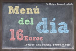 Menu del día